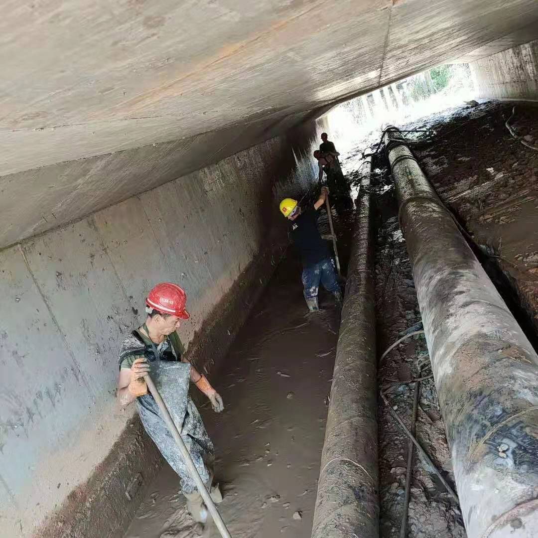 杨林街道工业管道清淤